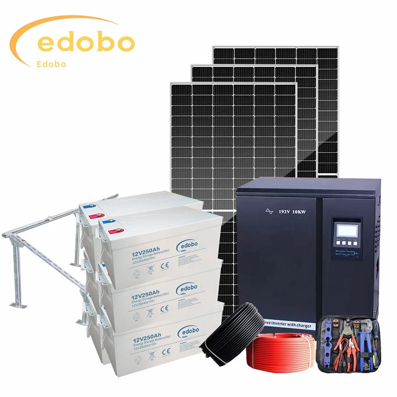 Sistema solar trifásico fuera de la red