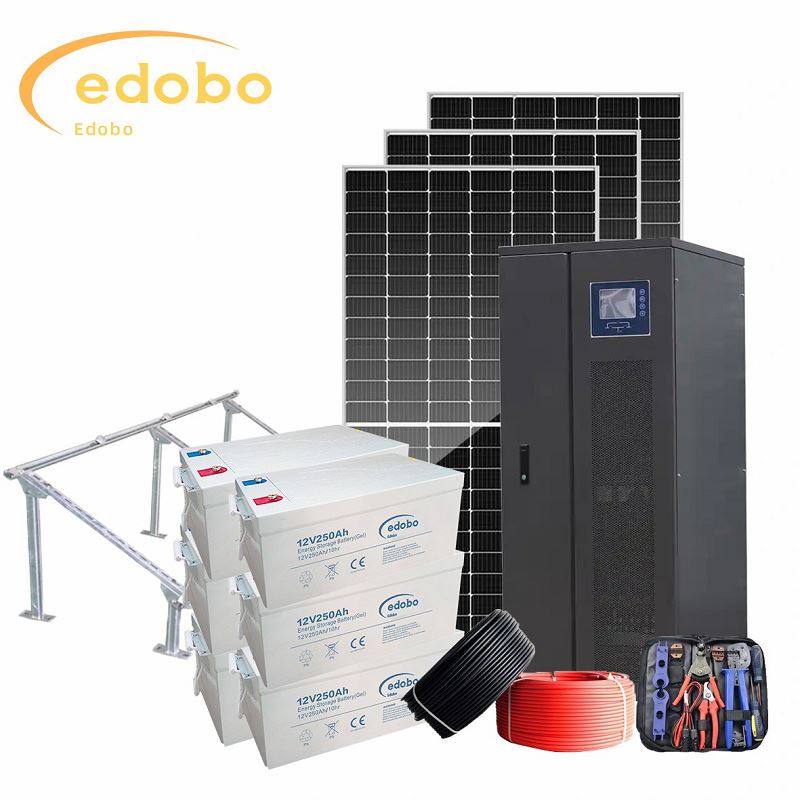 Sistema de energía solar híbrido