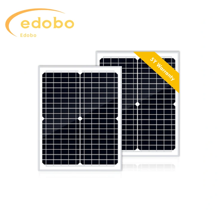 Paneles solares tipo mini de 20 W para el hogar