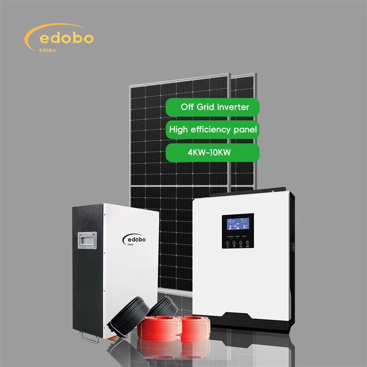 Sistema de energía solar de 48 voltios con batería de litio