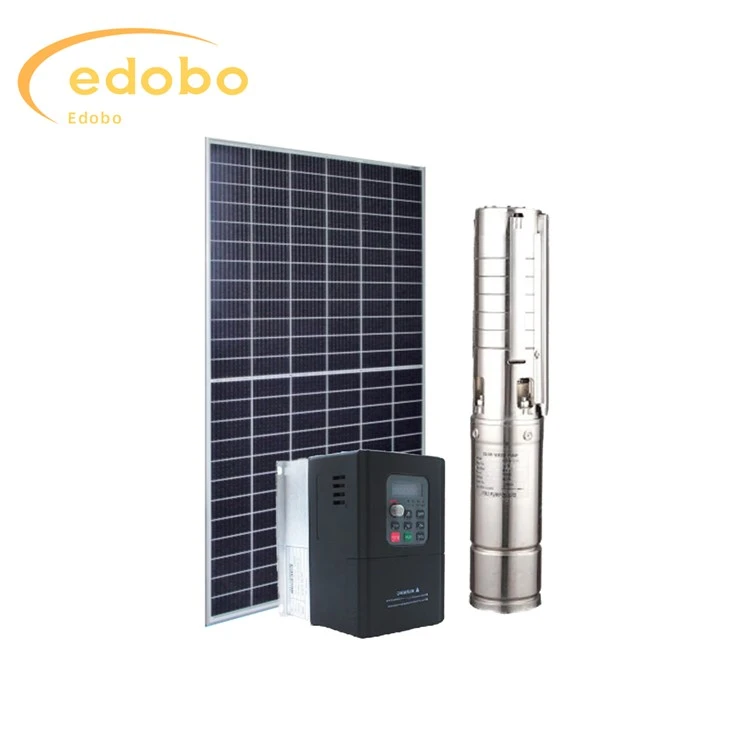 Bomba de piscina con energía solar de 4 pulgadas