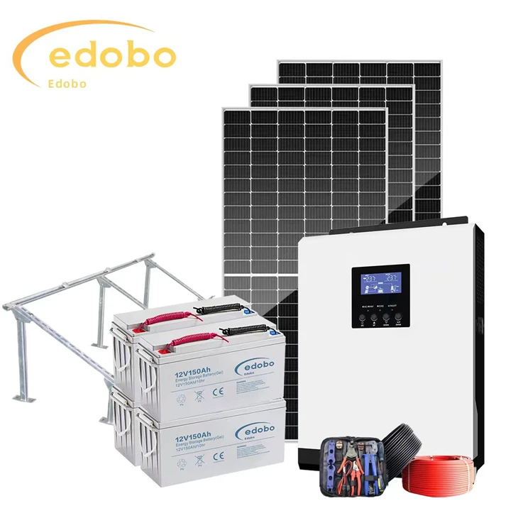 Energía solar con almacenamiento de batería