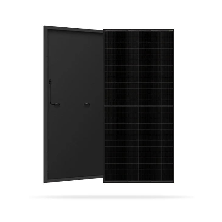 Paneles fotovoltaicos solares negros de 500w