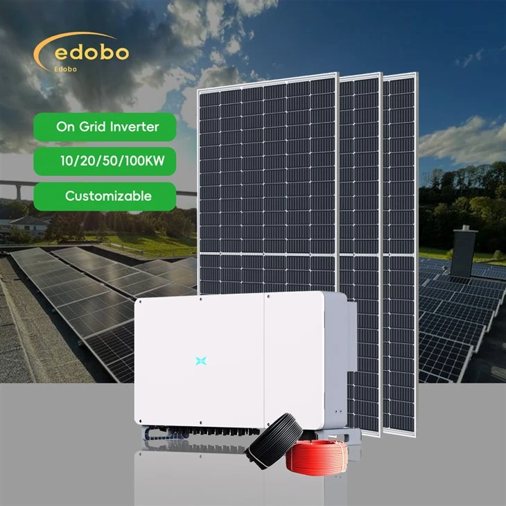 50kW en componentes del sistema de energía solar de cuadrícula