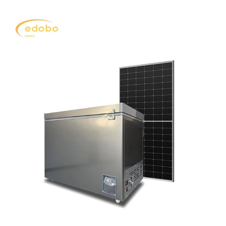 Refrigerador-congelador solar Edobo Solar AC/DC para uso doméstico