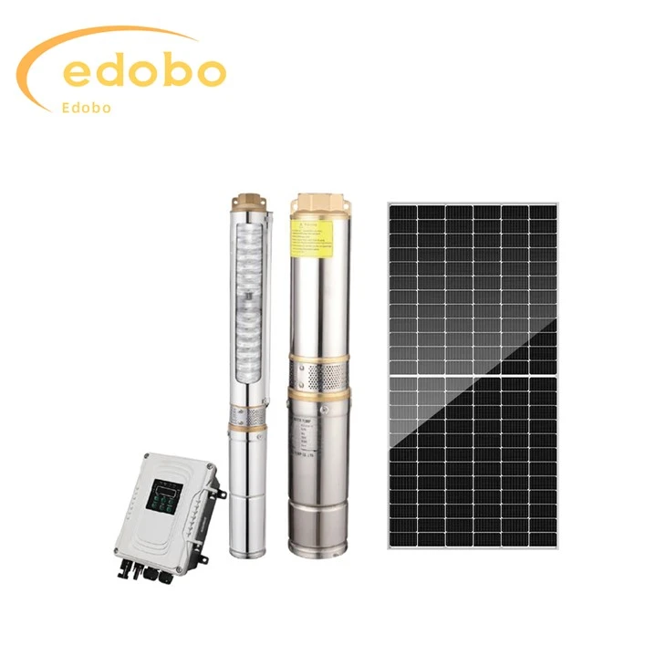 Bomba de agua solar de pozo profundo de edobo para la granja
