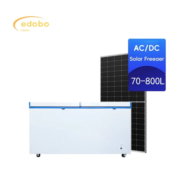 Refrigerador solar ahorro de energía del congelador de AC/DC para uso doméstico