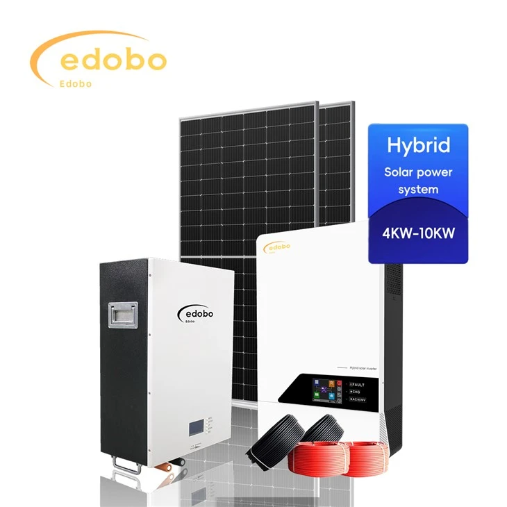 Sistema de energía solar híbrido conectado a la red solar
