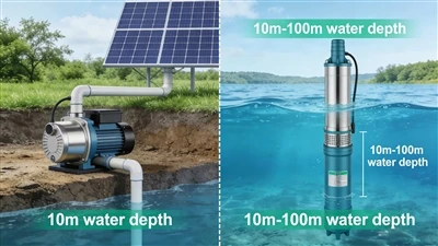 ¿Cuál es la diferencia entre bombas solares sumergibles y bombas de superfici...