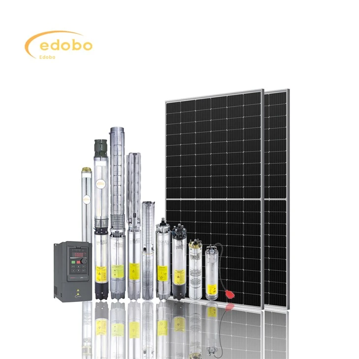Sistema de bomba de agua solar mono panel solar 1hp/2hp