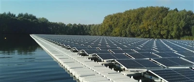 Alemania presenta el mayor sistema de energía fotovoltaica flotante en Baden-...