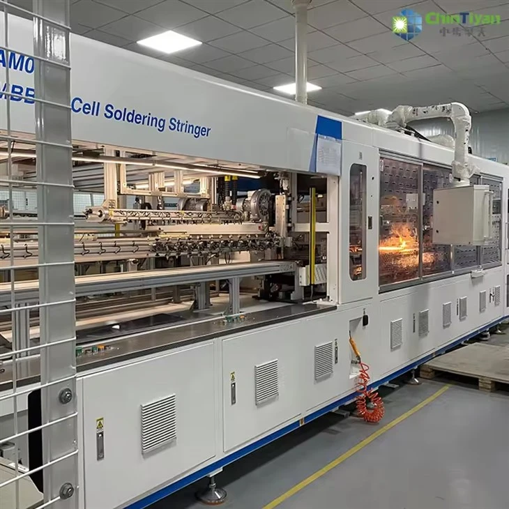 Línea de producción de paneles solares fotovoltaicos