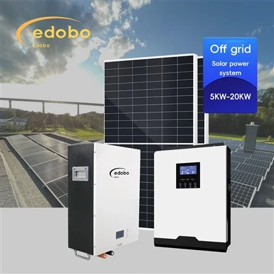 Generador solar de alta potencia de 10kw para el hogar