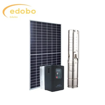 Bomba de piscina con energía solar de 4 pulgadas