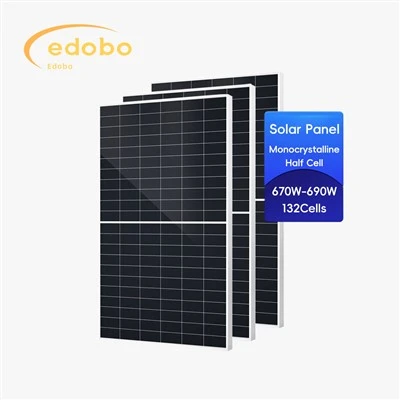 Panel solar de alta potencia y alta eficiencia con certificados completos