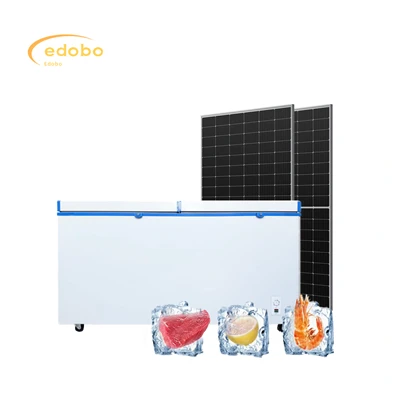 Congelador solar de gran capacidad de CC, Congelador, Seguro, Uso doméstico