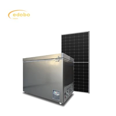 Refrigerador-congelador solar Edobo Solar AC/DC para uso doméstico