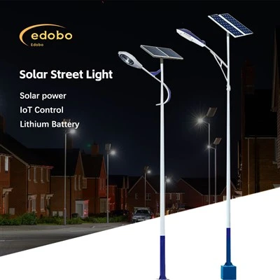 Alumbrado público con energía solar Edobo con batería de litio