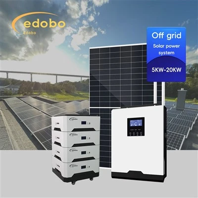 Sistema de energía solar fuera de la red para uso doméstico de 10kw