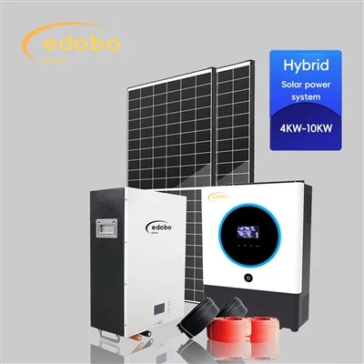 Sistema de energía solar híbrido de 6 kW