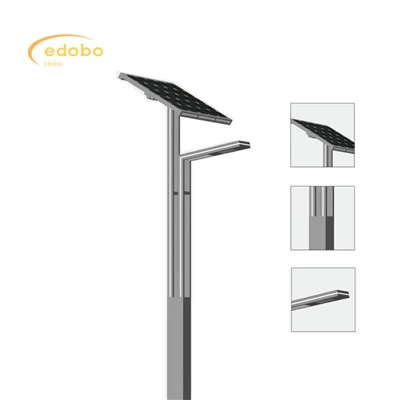 Lámpara de calle solar ligera llevada 80w/120w con la batería de litio