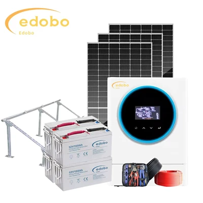 Sistema de energía solar independiente fuera de la red