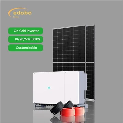 Sistema de energía solar para instalar en la red eléctrica