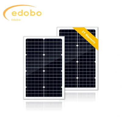Pequeños paneles solares de 40W para el hogar