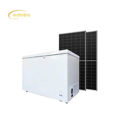 Refrigerador alimentado por el congelador de Soalr para el hogar