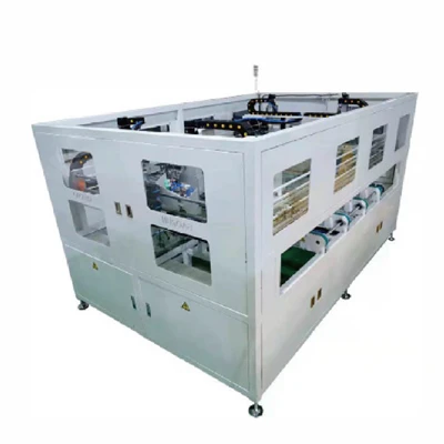 Máquina roscadora automática de producción de paneles solares