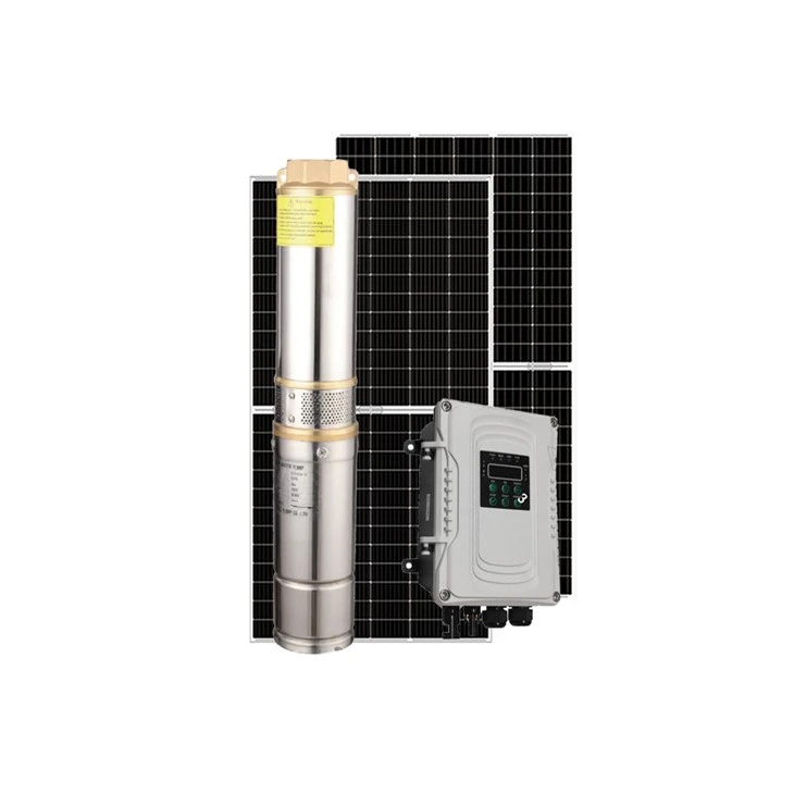 Bomba de refuerzo de agua con energía solar para casa